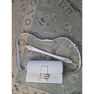 Divina Firenze Genuine Leather Handbag, White.